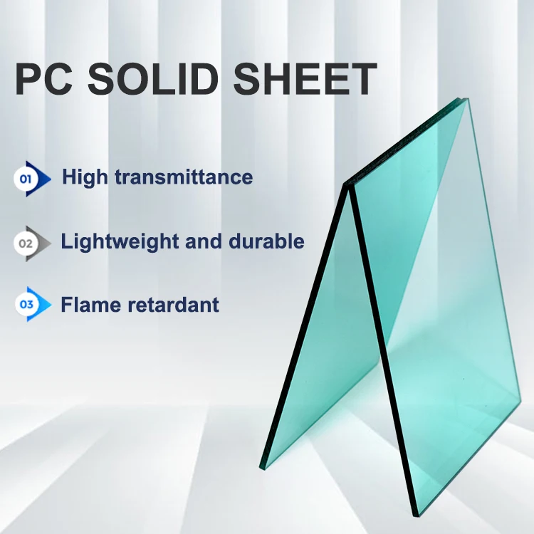 Smoked Polycarbonate Roofing Curved Sheet Tinted Grey 10mm Solid Sheets 