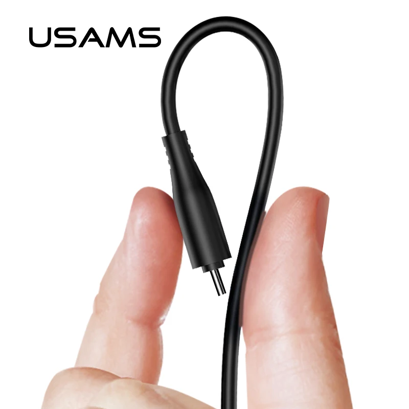 USAMS готов к отправке рекламный зарядный кабель usb c мобильный кабель для передачи данных