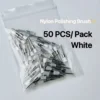 50PCS WHITE BRUSH