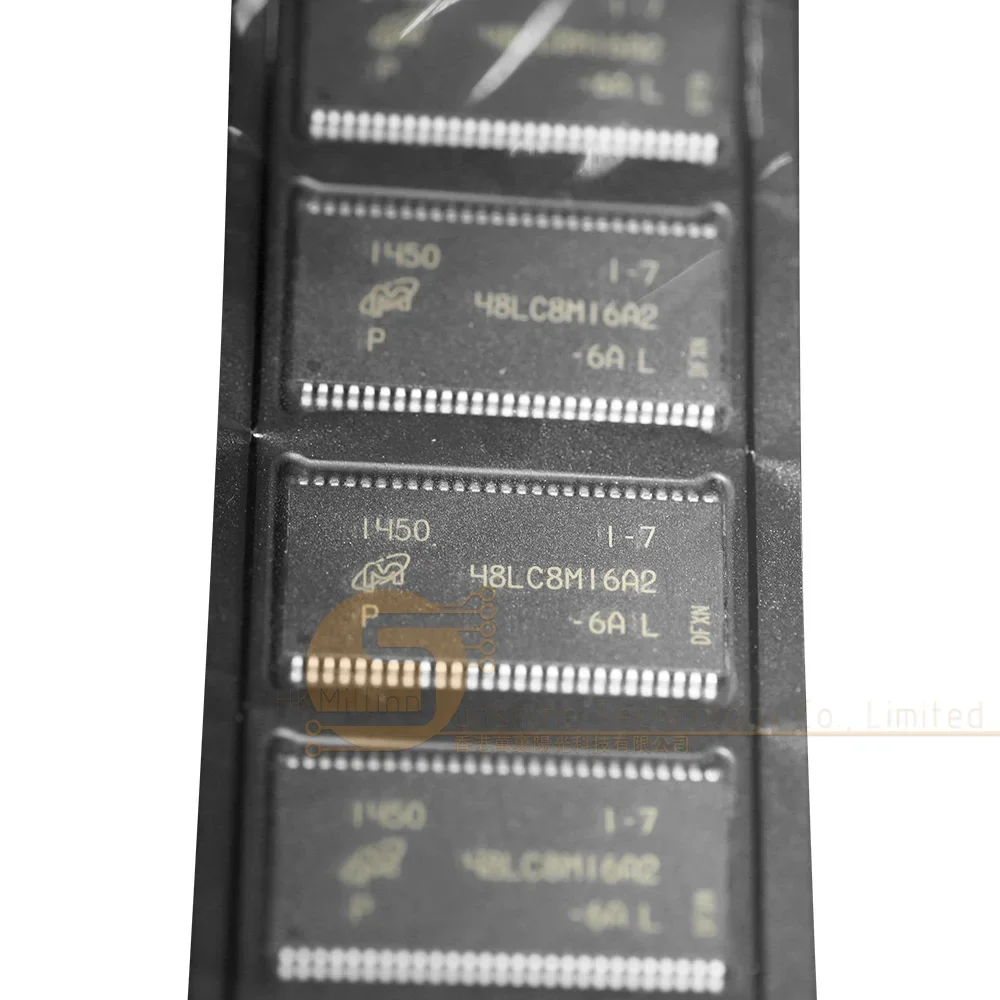 128Mb SDRAM IC MT48LC8M16A2P-6AL TSOP-54 for Networking and Embedded Systems