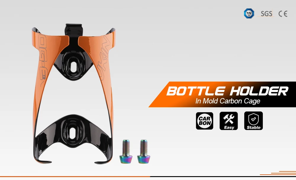 Ogevkin Ogbc004 Carbon Bike Bottle Cages Titanium Alloy Light Cycling