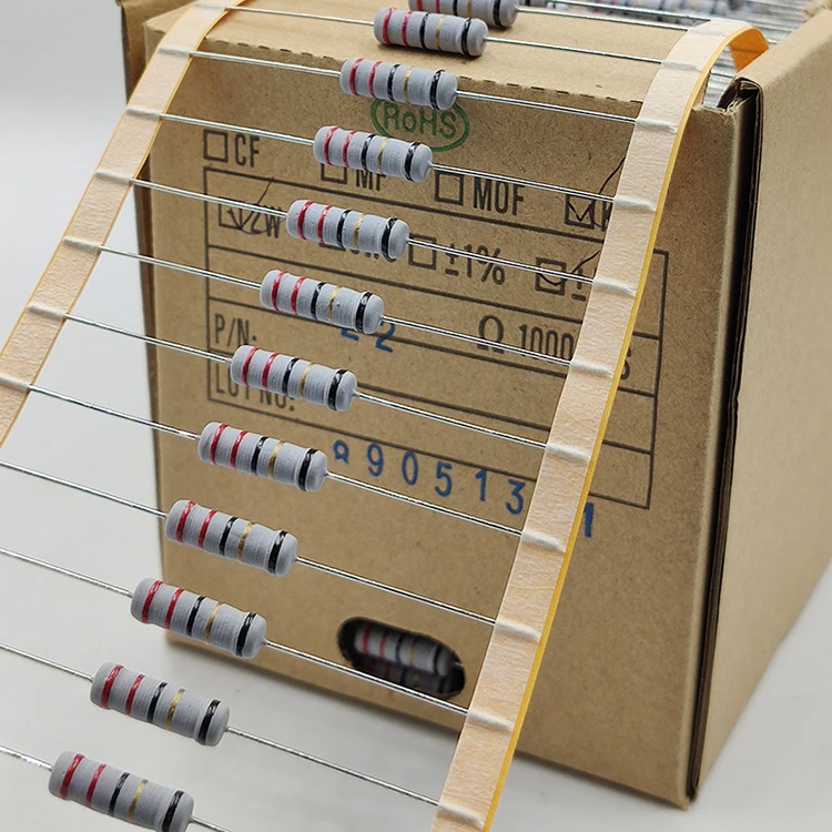 Lorida 4.3K 100 Colour Code 110 1 K 10 20 Watts risistor 48 29 50 Ohm Carbon Film Resistor