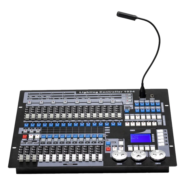 Medium Performance Console 1024  DMX512 DJ Controller Is Used For  Professional Beam Light Mobile Head Led Par Equipment