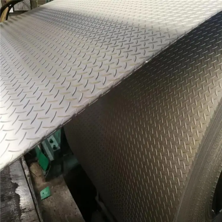 Wholesale 304/316L/321 Anti-Slip Pattern Stainless Steel Plate Large Supply From Manufacturer for Metal Products