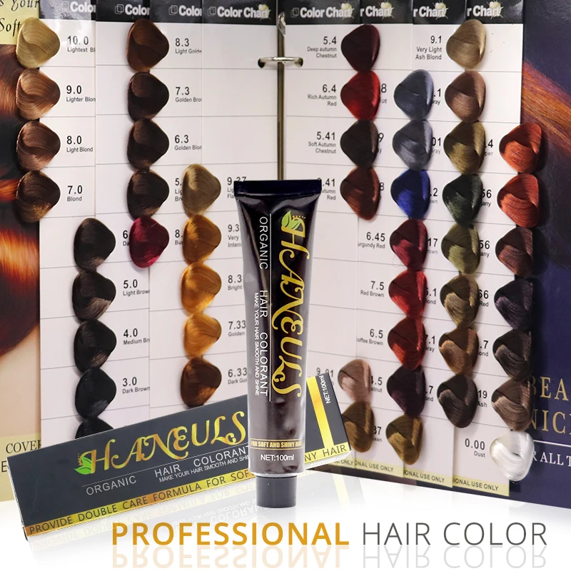 Органическая формула оптом, профессиональная стойкая натуральная Перманентная краска для волос nutrтеплое ультра-цвет для салона красоты