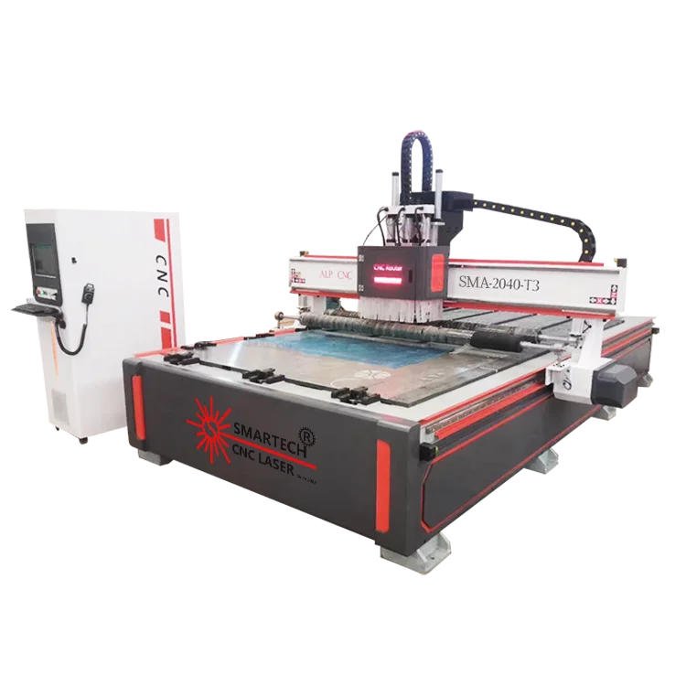 New Arrival SMARTECH CNC Router Machine for 3D Aluminium Cutting