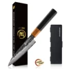 Coltello multiuso nero da 5'' con confezione regalo