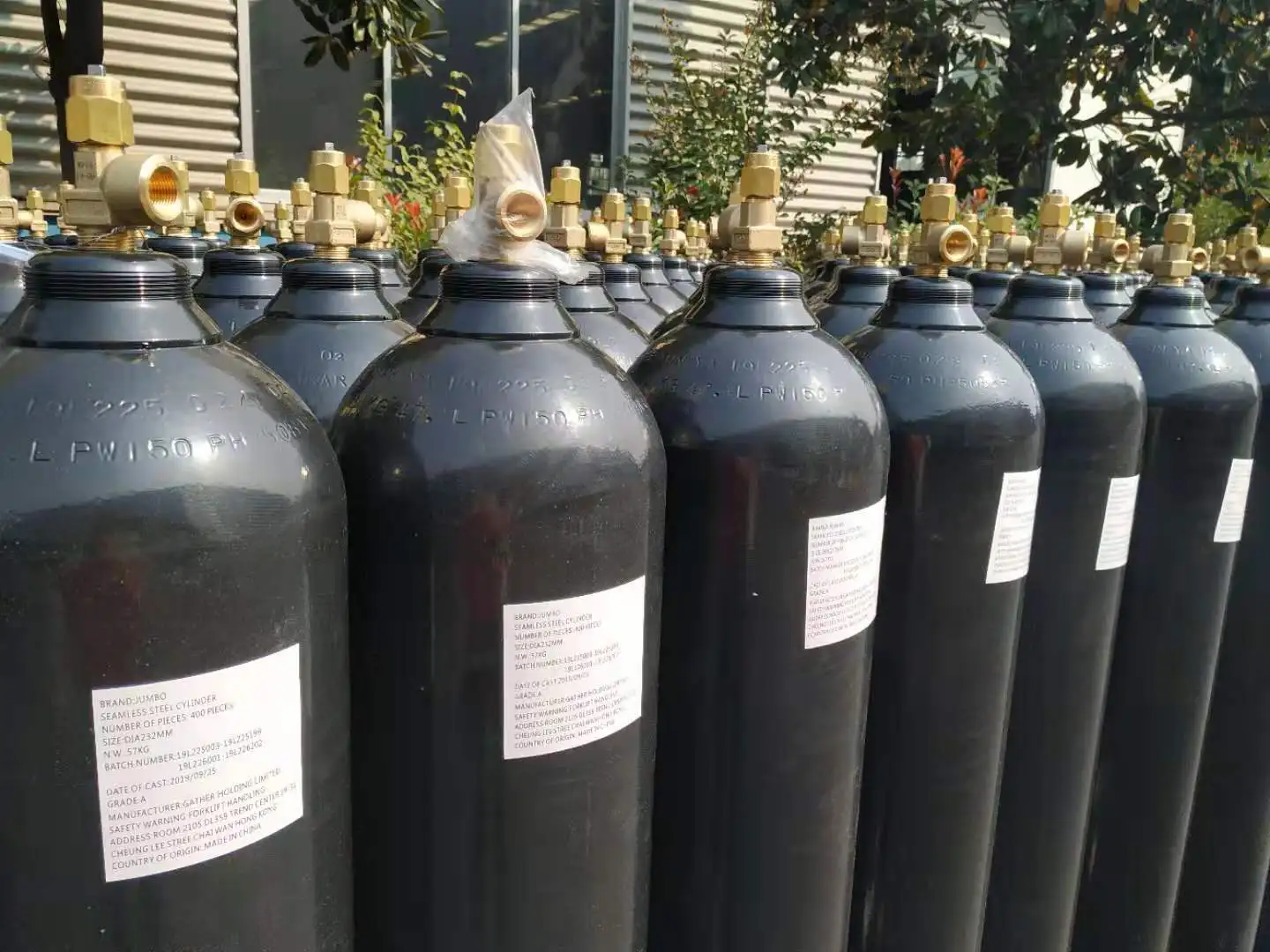 40L  Gas Cylinder Oxygen Cylinder with Valve for Uae Market