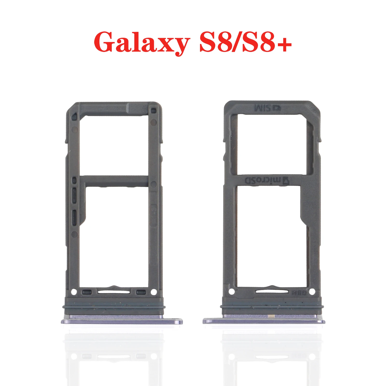 Single Dual Sim Card Tray Slot 7colors Frame Holder Replacement for Samsung  Galaxy S8 S8 Plus S8P Phone Accessories