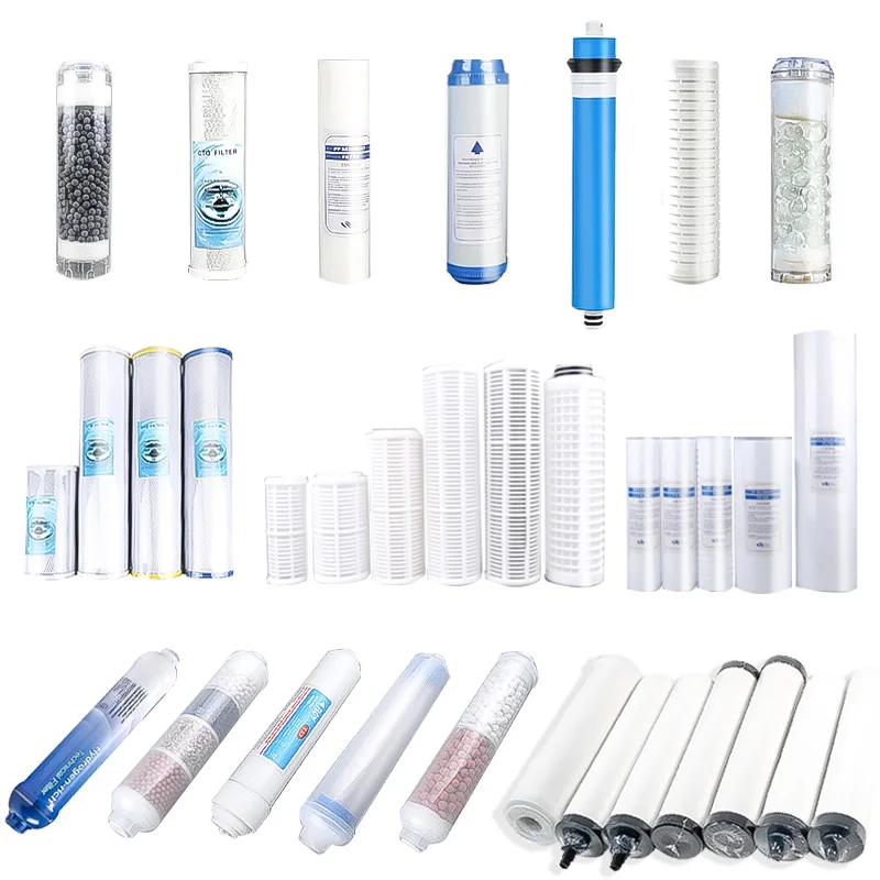 Ningshing OEM 1 to 5 Micron Spun PP Filter Cartridge for Water Purifier