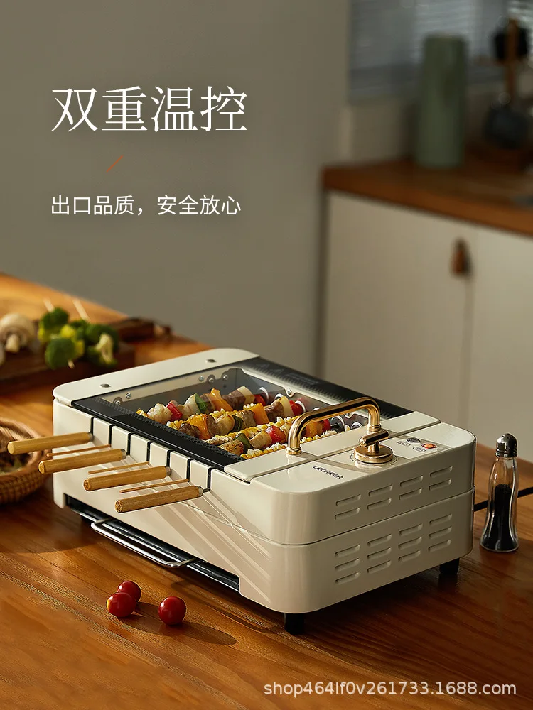 Многофункциональный автоматический вращающийся тостер без ламп электрическая духовка для