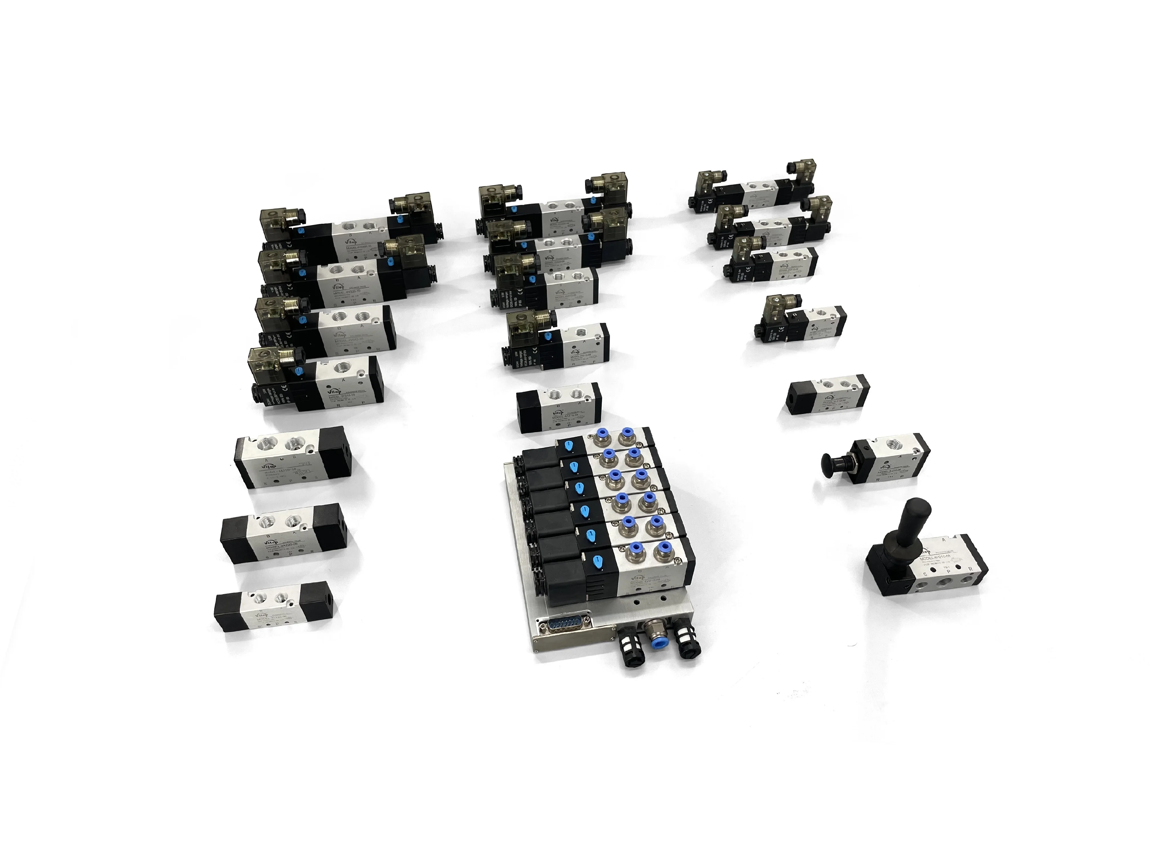 Iso Standard Pneumatic Cylinder Adjustable Dnc Dng Stroke Air Cylinder