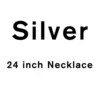 24 inch Silver