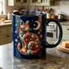 Tazza con baffi di gatto da 11 once