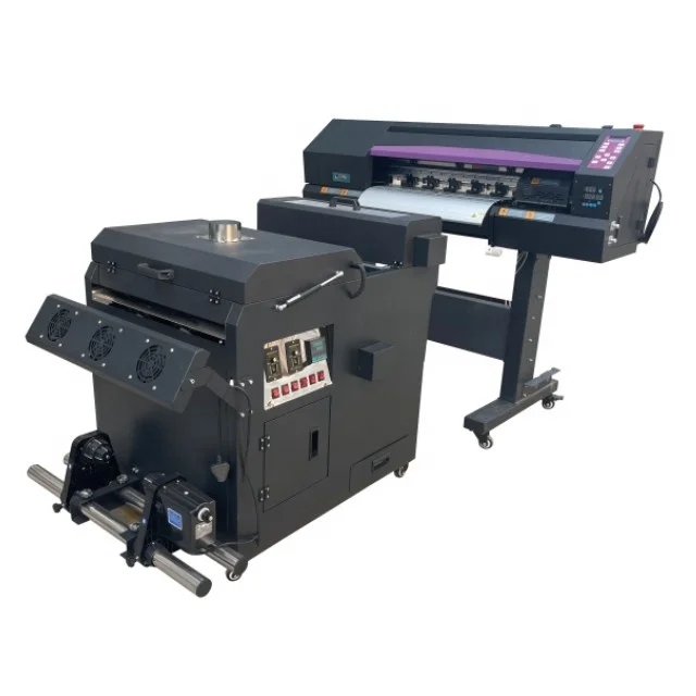 Impresora Dtf Large Format 24inch / 60cm Dtf Printer I3200 4720 Xp600 Printheads para Impressión de Filme de Camisetas