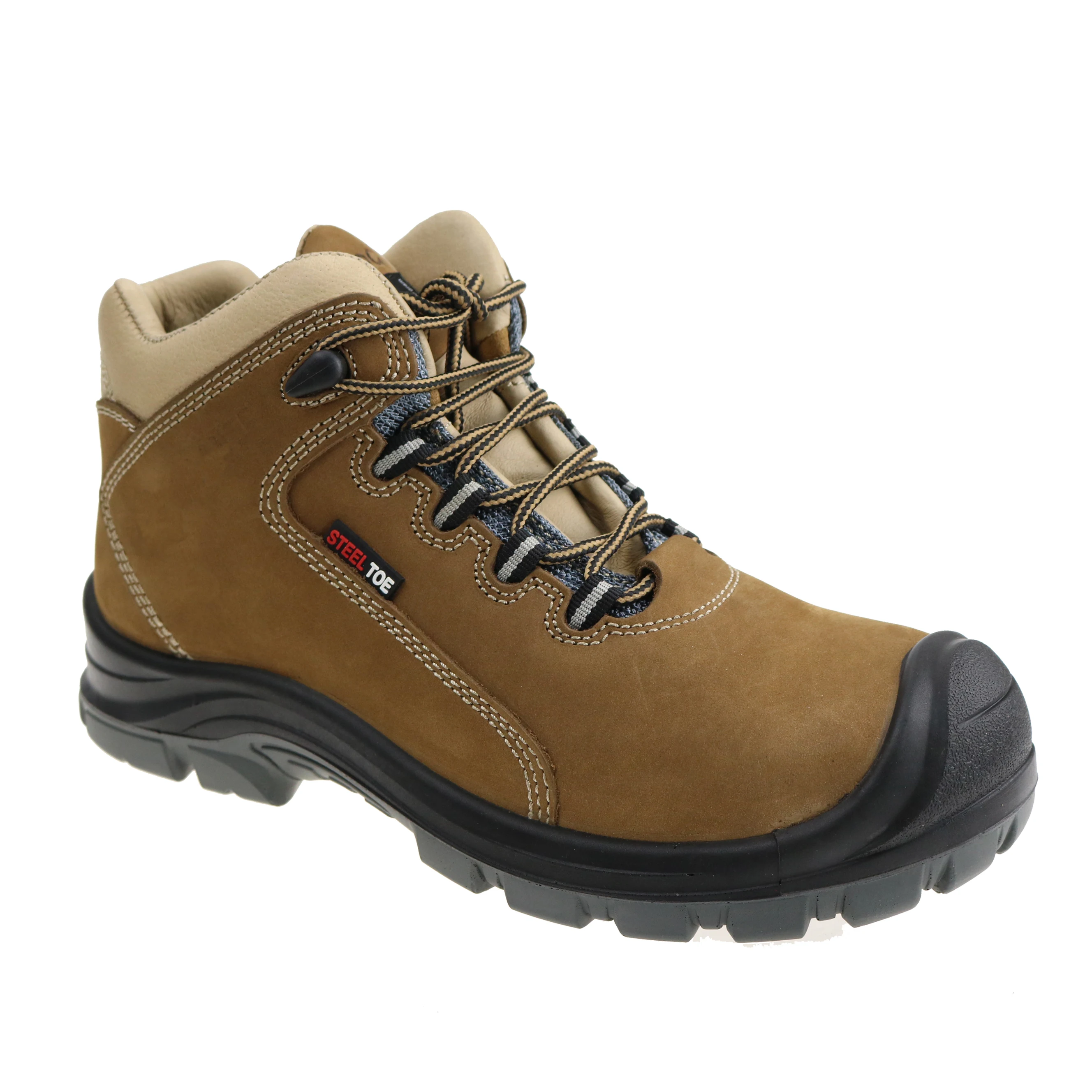 Nubuck Leather Pu Injection Sole Mens 