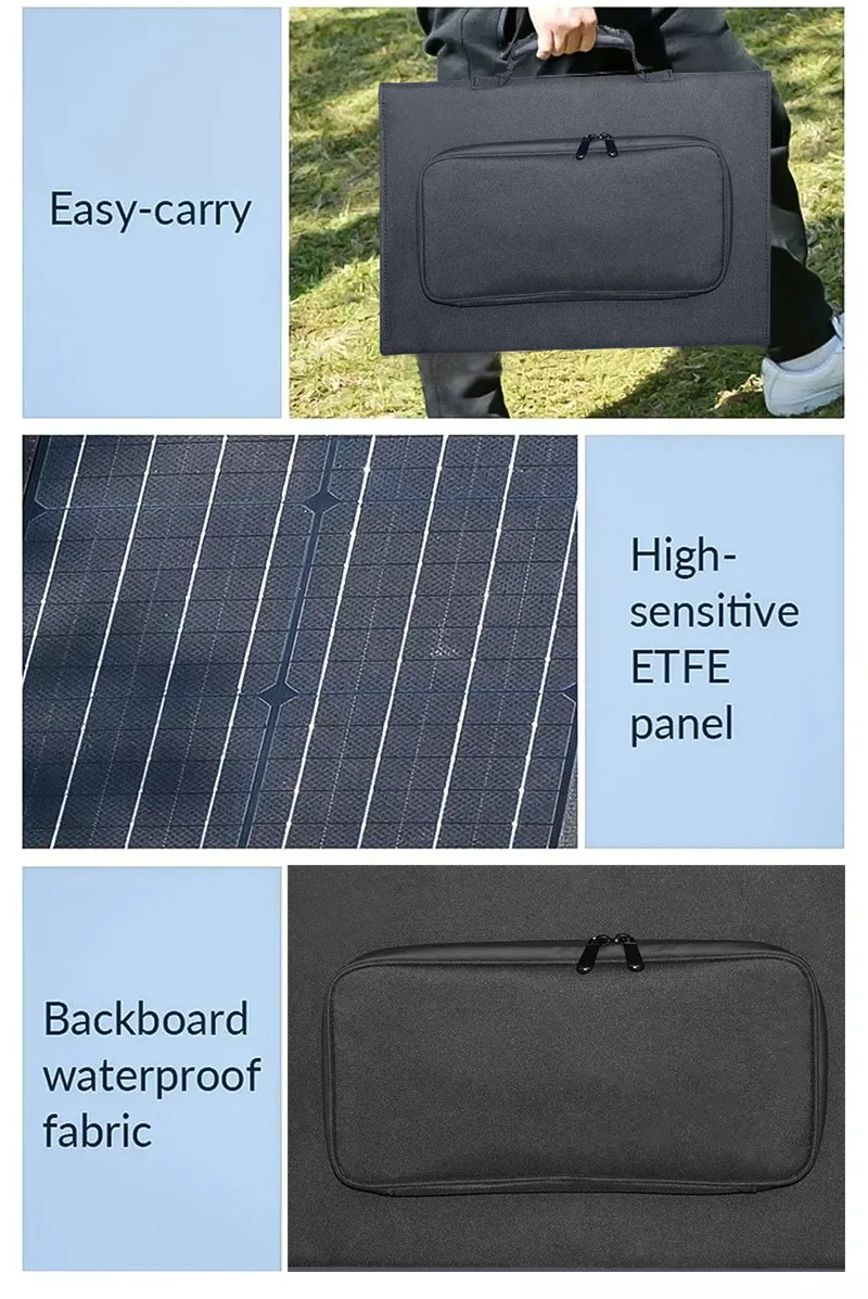 Outdoor Usb Solar Charger Panel Solar 18v 50w 100w 200w Monocrystalline ...