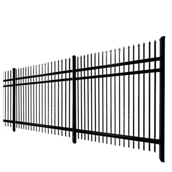Wholesale Home garden Decoration Metal Wrought Iron Steel Fence