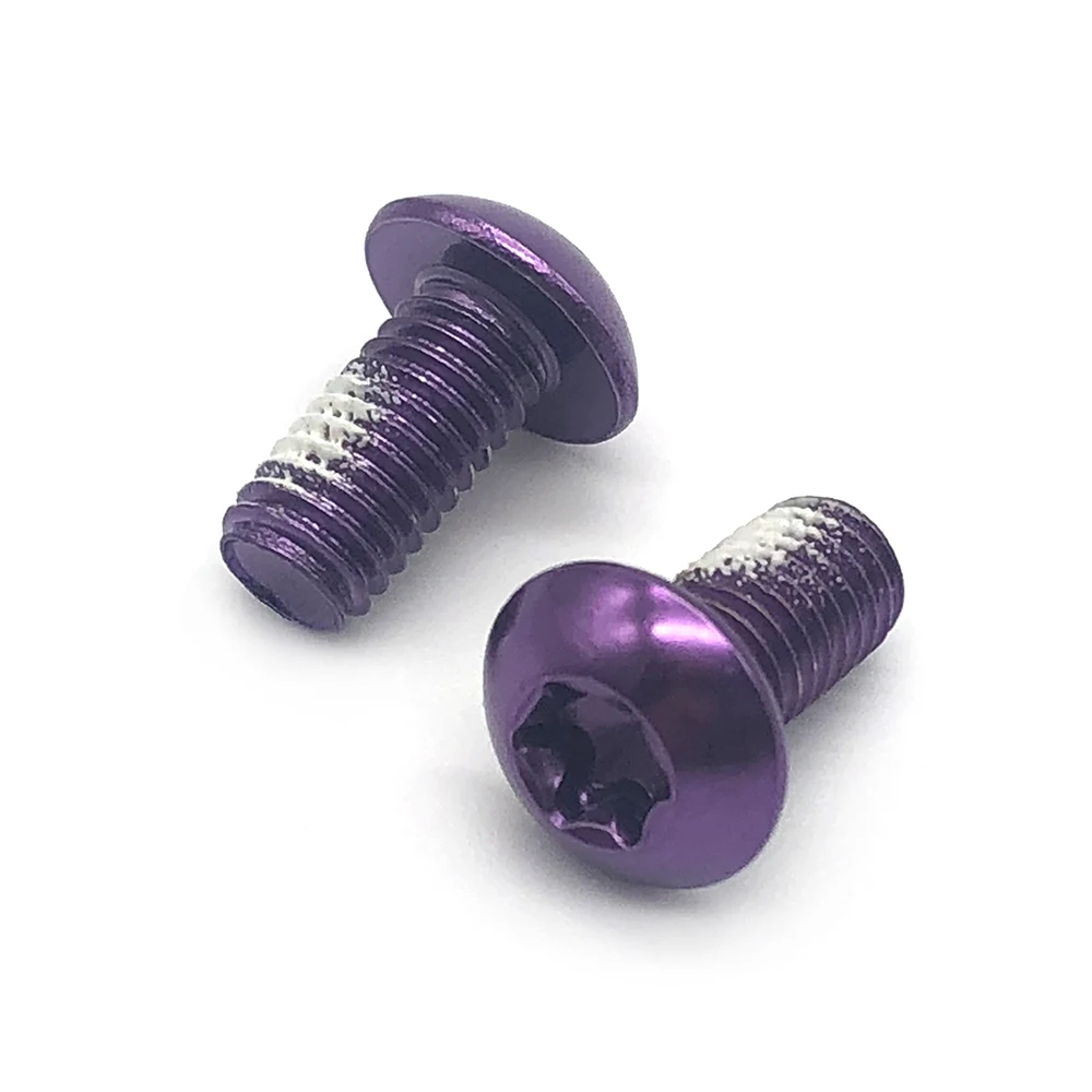 China Wholesale Cnc Custom Gr5 Button Head Torx Titanium Screw M14 M3x10 1mm M8 M6 M4 M2 M3 Metal Mtb Bicycle Titanium Screws