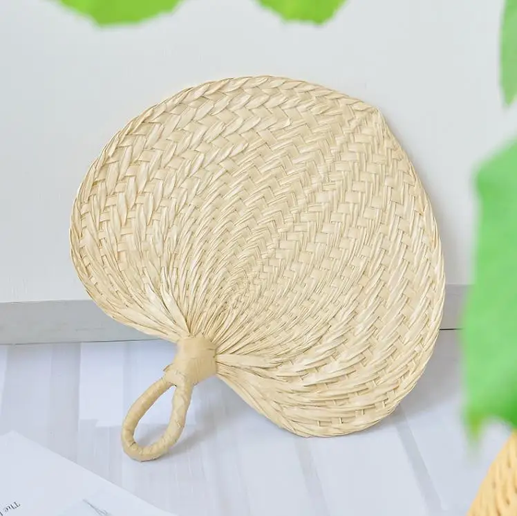 SAFIGLE Ventaglio Estivo In Bambù Intrecciato, Colore Cachi, 38,5x27,8 Cm, Stile Cinese, Per Matrimoni, Decorazioni E Uso Personale
