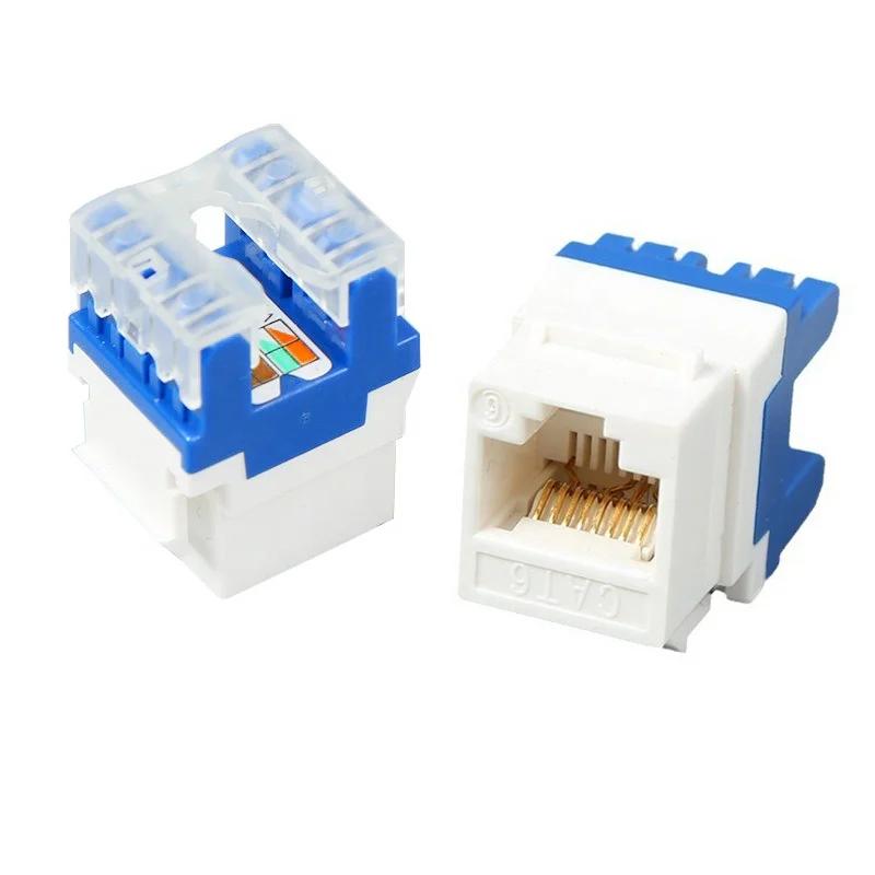 RJ45 network cable module 568B/568A protocol 8P8C CAT6 UTP Ethernet ...