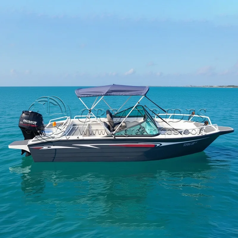 480 Aluminium Fishing Boat - 16ft Speed Boat with Outboard Motor