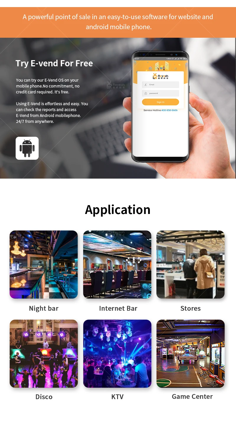 Id Card Reader Wall Mounted Vending Machine Touch Screen Age Check Id