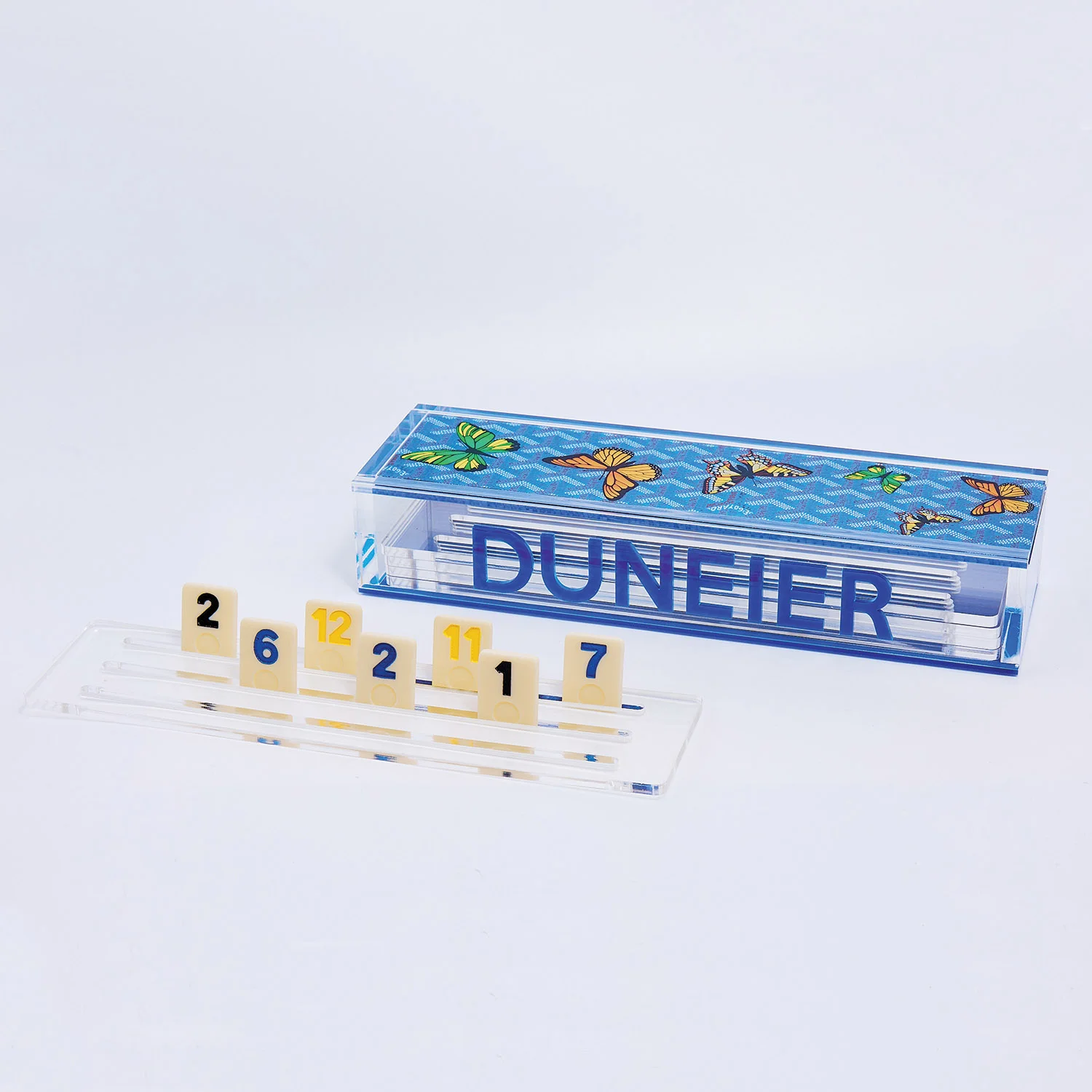 Factory Custom Acrylic Rummy Game Luxury Lucite Rummy Game Lucite