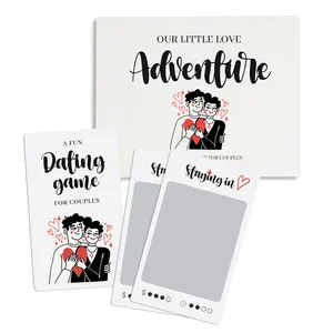 Wholesale Exciting Date Ideas for Couple Fun and Adventurous Date Night Box Scratch Off Game Card