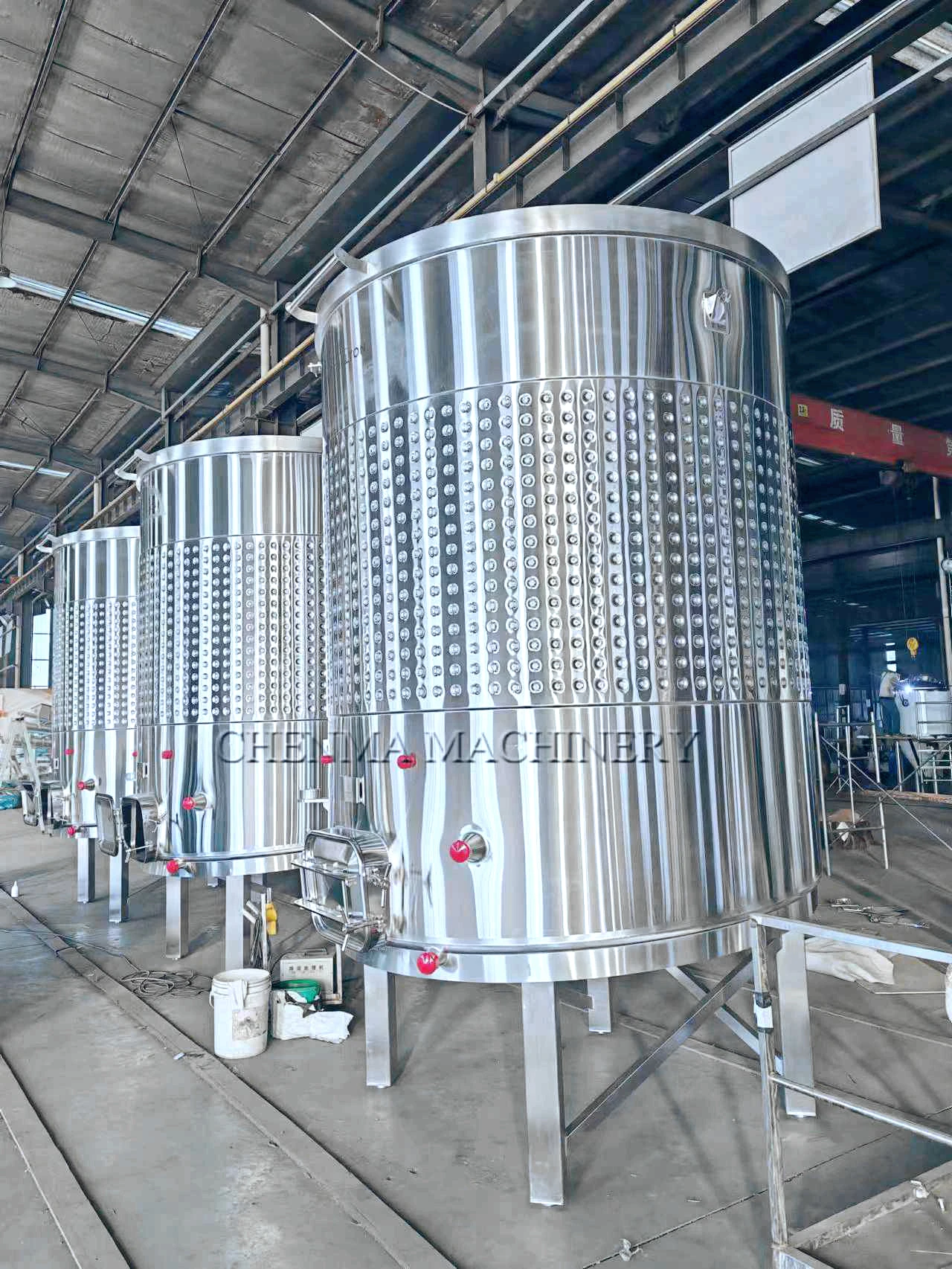 High Quality 2000L Open Top Fermenting Vessels Tank 20HL Variable Capacity tank with Floating sealed Lid