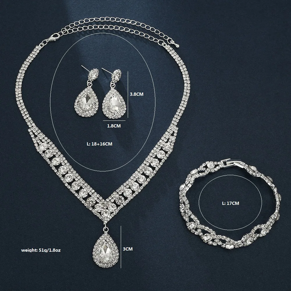 Exquisite Bridal Jewelry Set for Weddings & Anniversaries