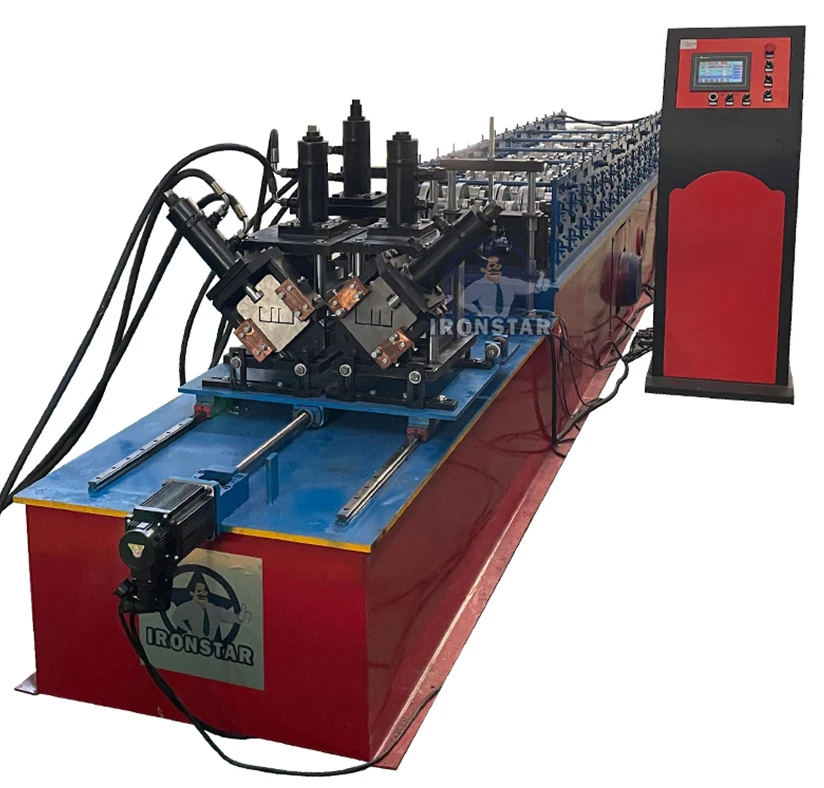 U Channel Machine Metal Stud And Track Roll Forming Machine Gym Running