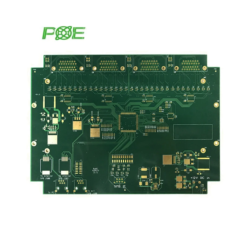 Assembly PCBA Service Custom Ru 94v0 Double Layer Bare PCB Printed Circuit Board in FR4