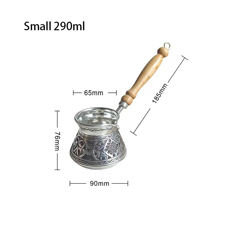 アンティーク　トルコ　真鍮　セット Handmade Engraved High Quality Hammered Copper Cezve