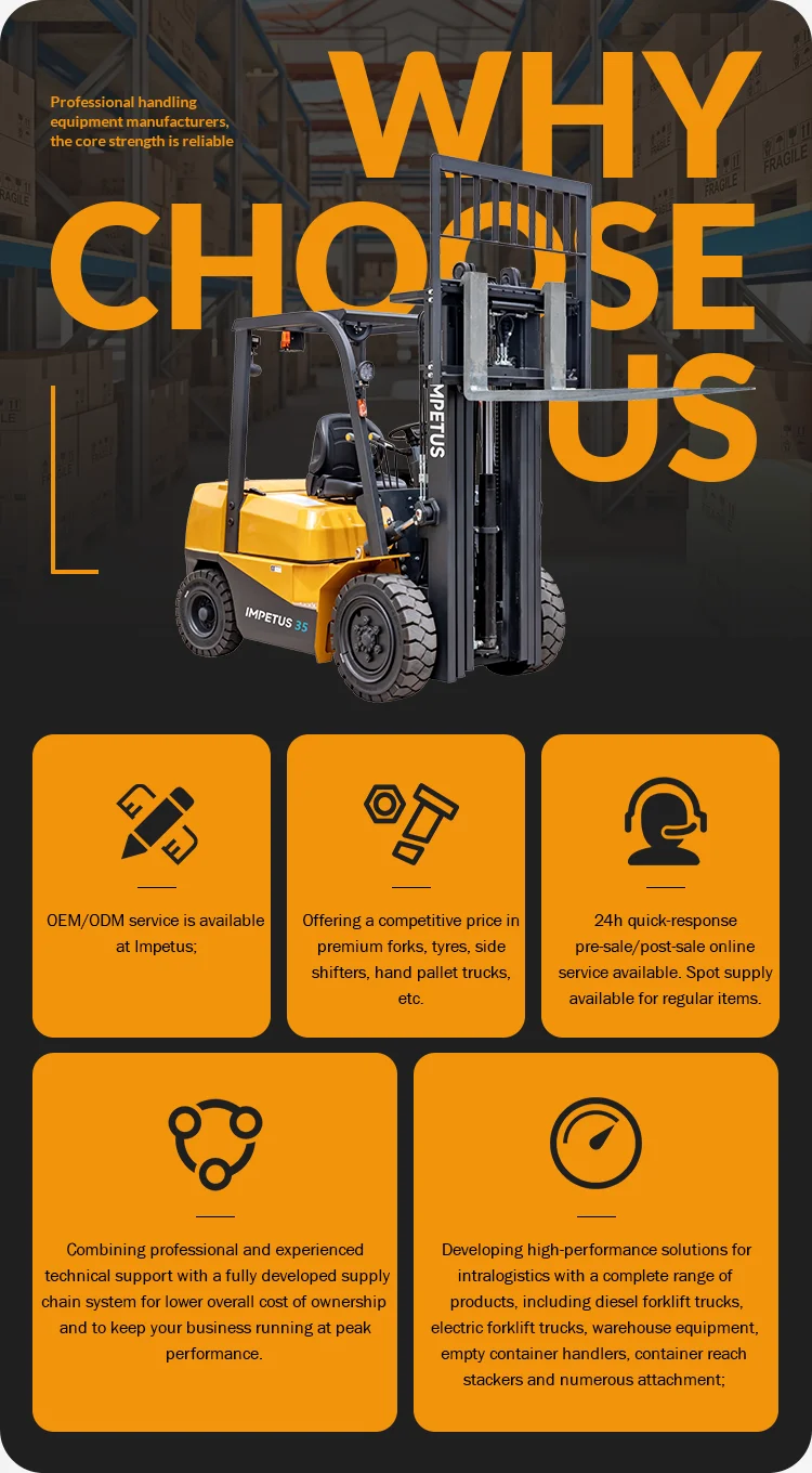 Truck Powered 2.5 Ton Maximal New 2.5ton Feeler Forklift Fd25 High