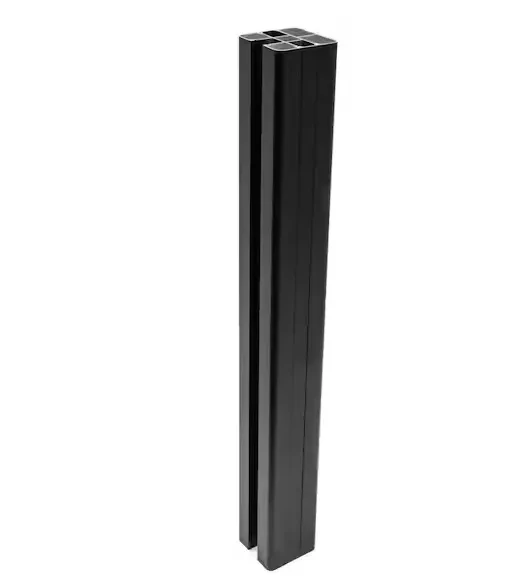 High Quality Post Decorating Round Flange Aluminum Fence Post Aluminum Fence Profile