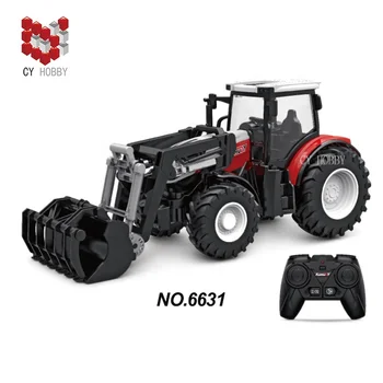No.6631/No. 6632  hot selling RC farm trucks  1/24 2.4G 6CH Mini Remote control Farm tractor supply Toys for kids