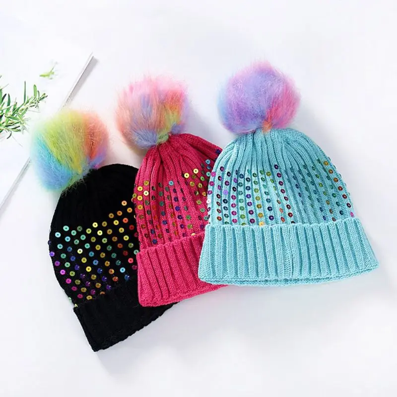 colorful stocking caps