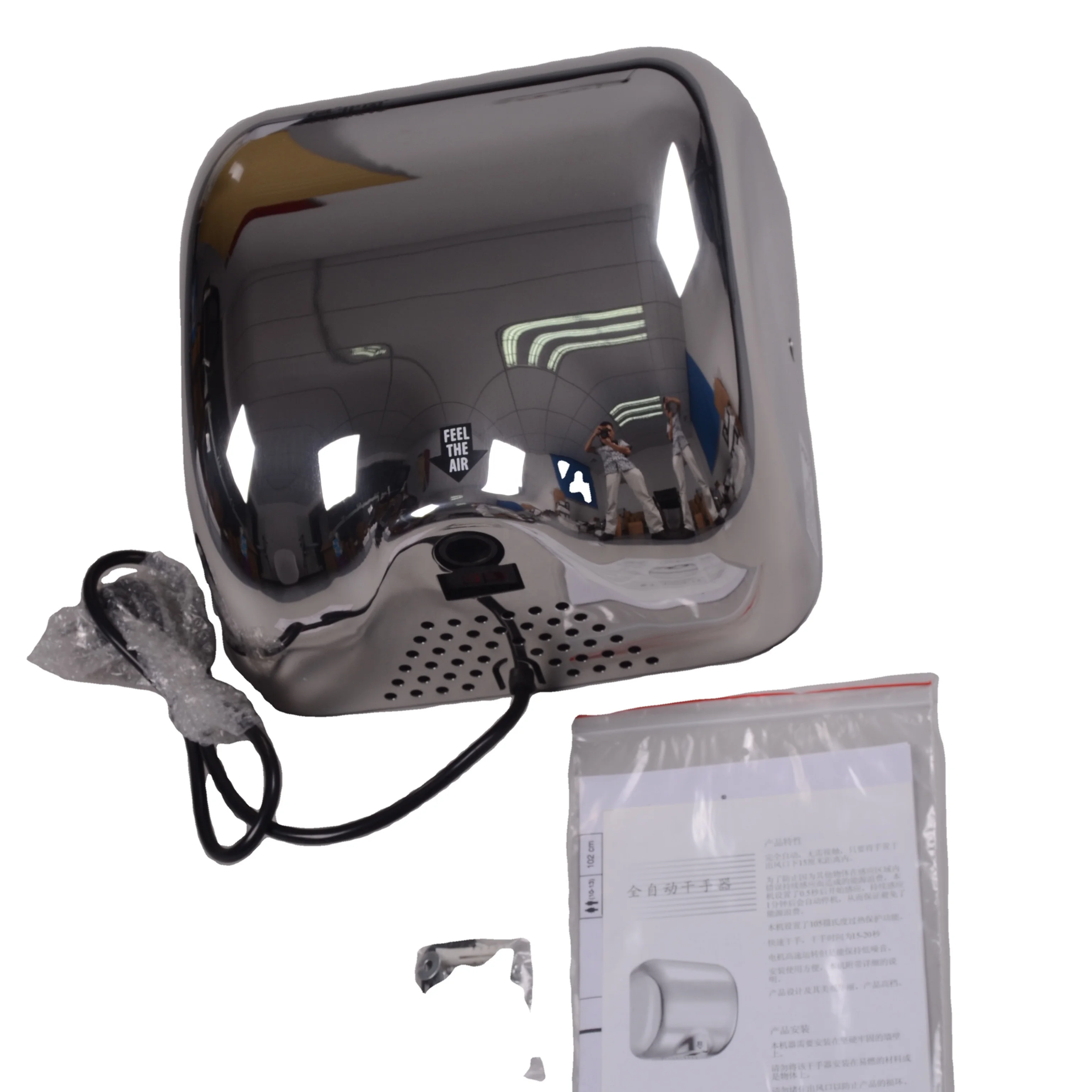 BEAO OK-8088 304SS Stainless Steel electric hand dryer high speed hand dryer
