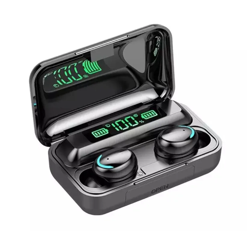 Fones de ouvido 9d hi-fi estéreo, à prova d' água, tws f9, fones de ouvido, bt 5.0, display de led, sem fio, F9-5 F9-5C, venda...