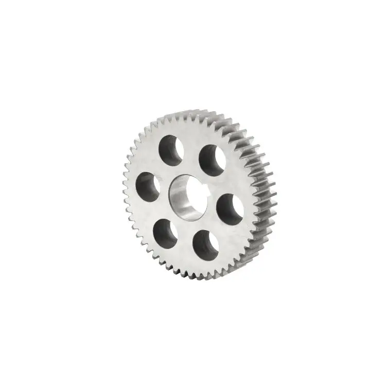 Aisi 4140 Custom Large Diameter Gear Manufacturer Rotary Kiln Steel Forging Spur Large Gear