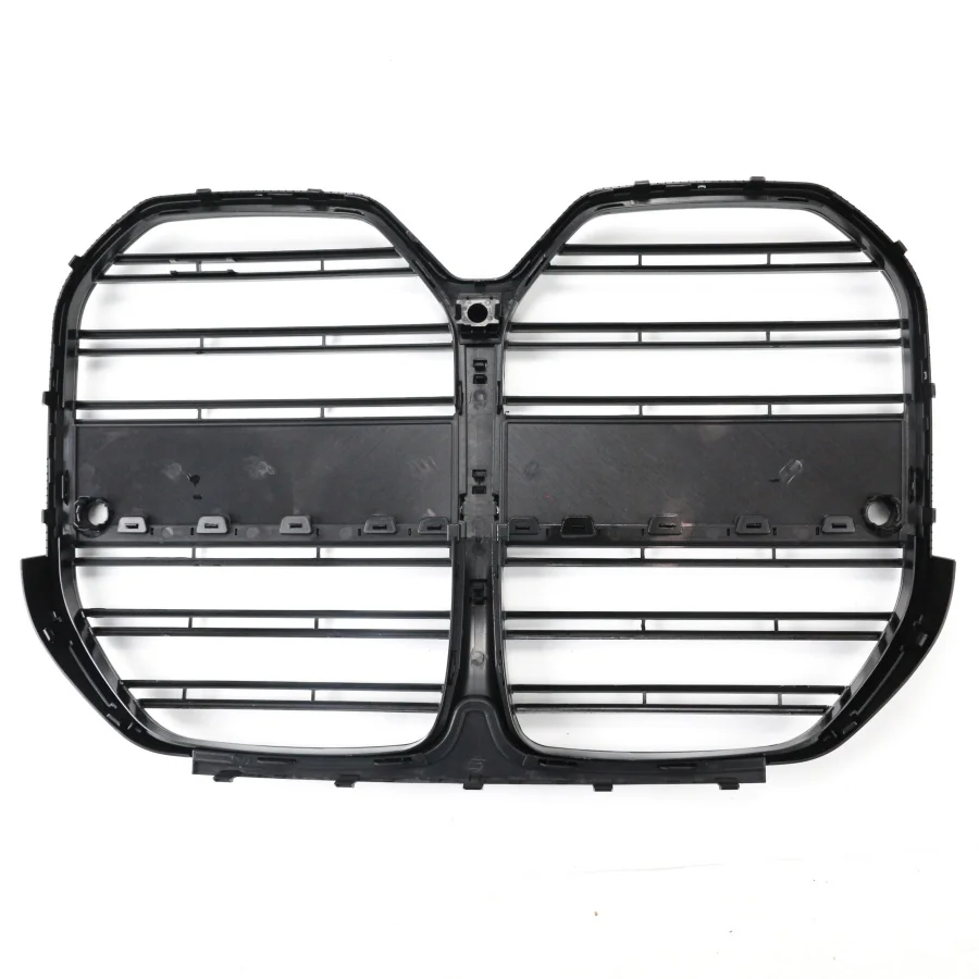 product tiypeor car for bmw new 4 series 2021 g22 2 door front grill carbon fiber glossy black abs g22 dual slats front grille-7