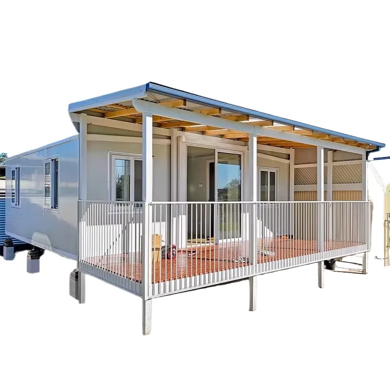 Luxury Modern 2 Bedroom Steel Expandable Container Home with Foldable Design Portable Prefab Workshop for Outdoor Use