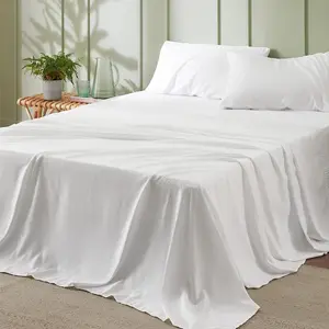 2026 New Arrival Factory Supply 100% Eucalyptus Tencel Bedding Sheet Set and Pillowcase