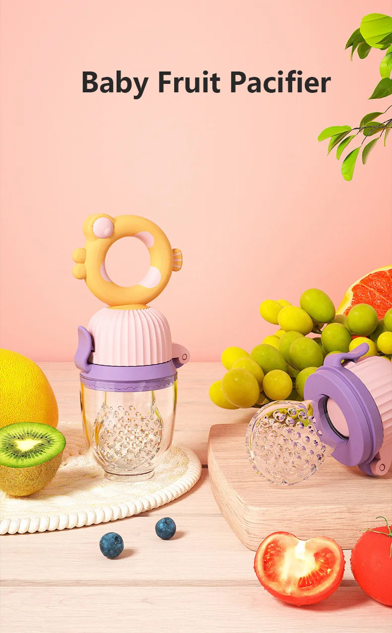 Jaybaby Baby Fresh Fruit Food Feeder Nibbler Pacifier Silicone Baby