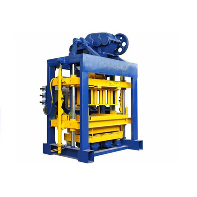 Automatic QT10-15 Concrete Hollow Block Making Machine Competitive Price Brick Making Machinery