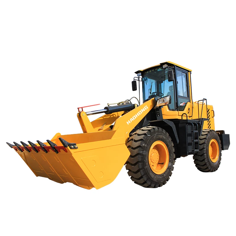 Mini Tractor with Front End Loader Front 1 Ton 2 Ton Small Loader Shovel Digger for Sale