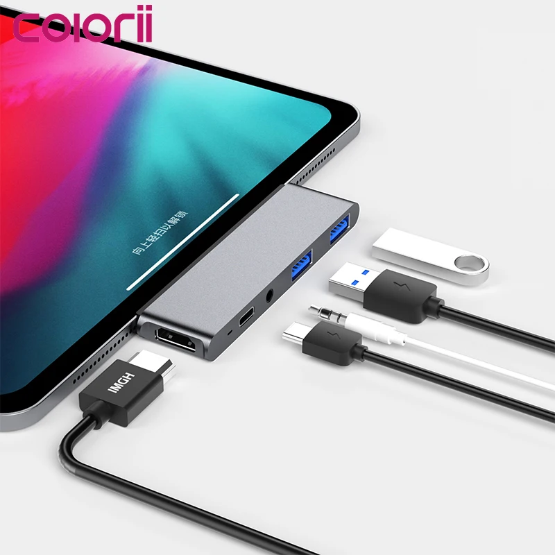 Usb C Adapter For Ipad Pro Ipad With Hdmi, Audio Jack