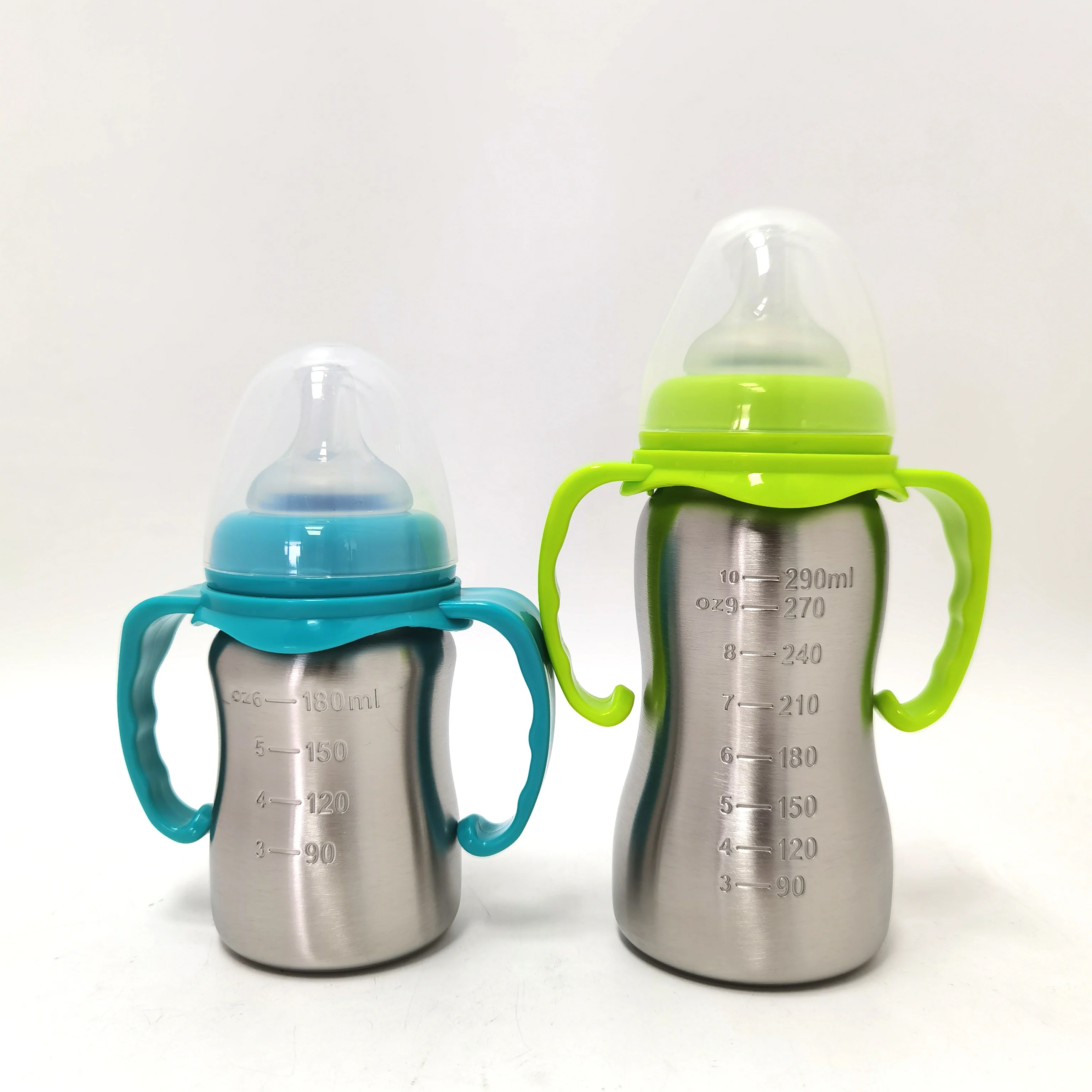 Stainless Steel Baby Feeding Bottle and Sipper