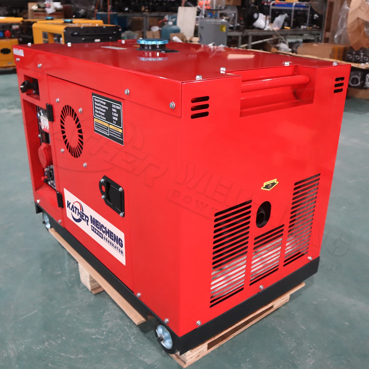 Remote Start/ATS Portable Silent Gasoline Generator 50/60Hz Low Noise 5kw 8kw 8.5kva 10kw 12kw 15kw Super Silent Power Output